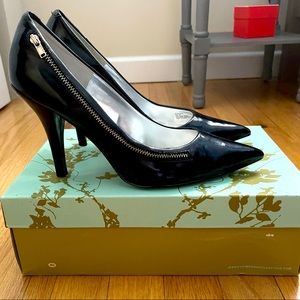 Jessica Simpson Zipper Heels